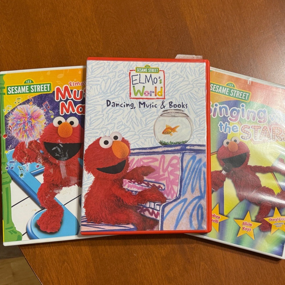 Sesame Street Elmo DVD Collection